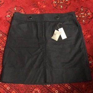 ANN TAYLOR STRETCH NAVY SKIRT SIZE 8